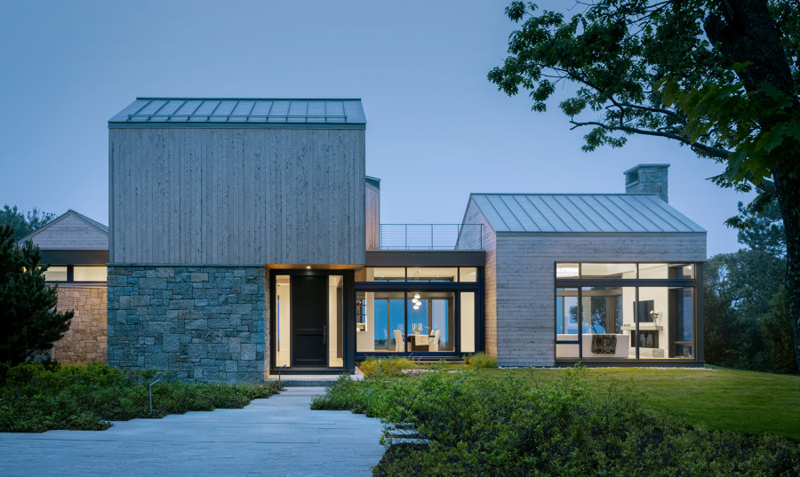 Maine Coast House de Marcus Gleysteen Architects | Casas Unifamiliares