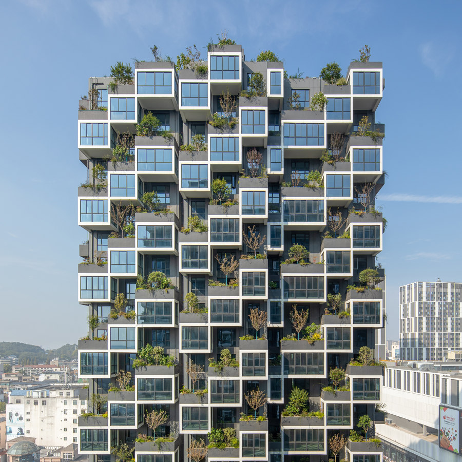 Easyhome Huanggang Vertical Forest City Complex von Stefano Boeri Architects | Mehrfamilienhäuser