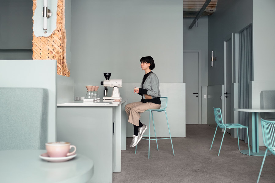 Zerno Coffee Shop von Studio11 | Café-Interieurs