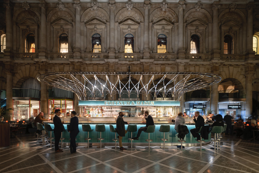 Fortnum & Mason: The Royal Exchange von Universal Design Studio | Restaurant-Interieurs