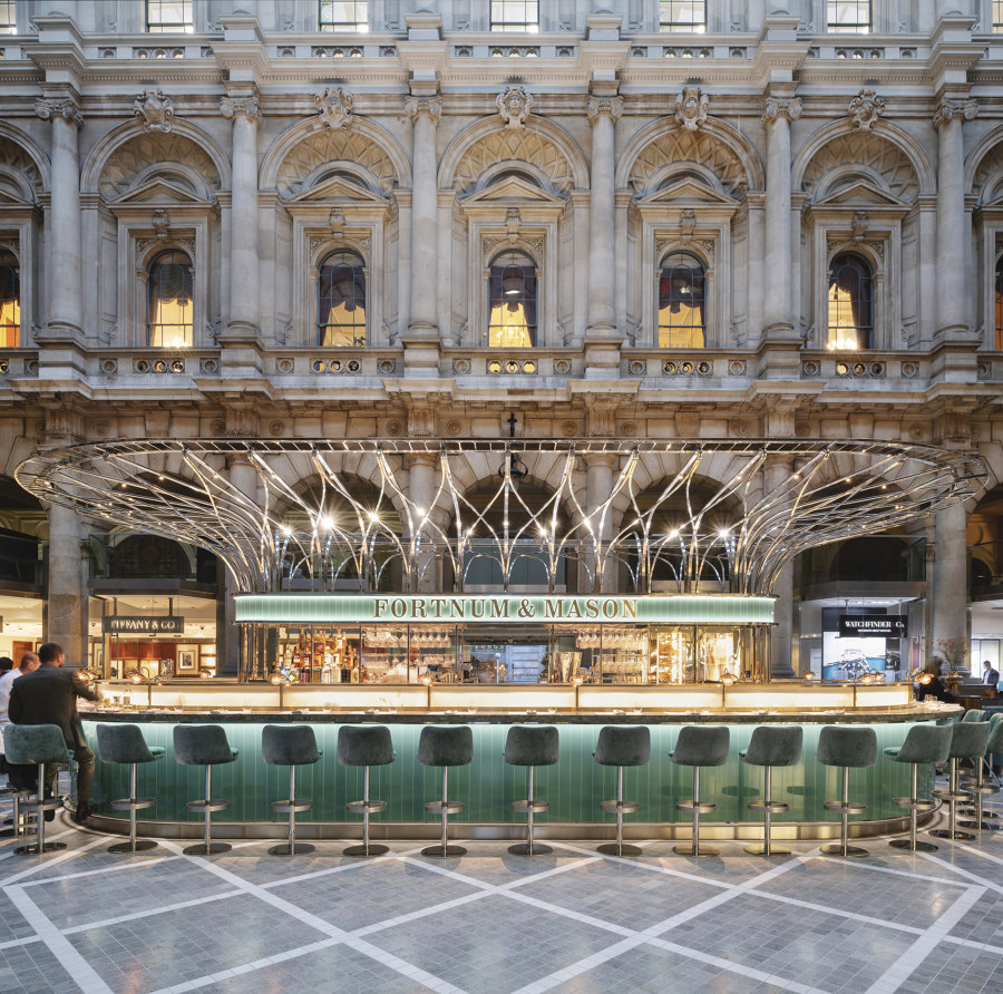 Fortnum & Mason: The Royal Exchange | Restaurant interiors | Universal Design Studio
