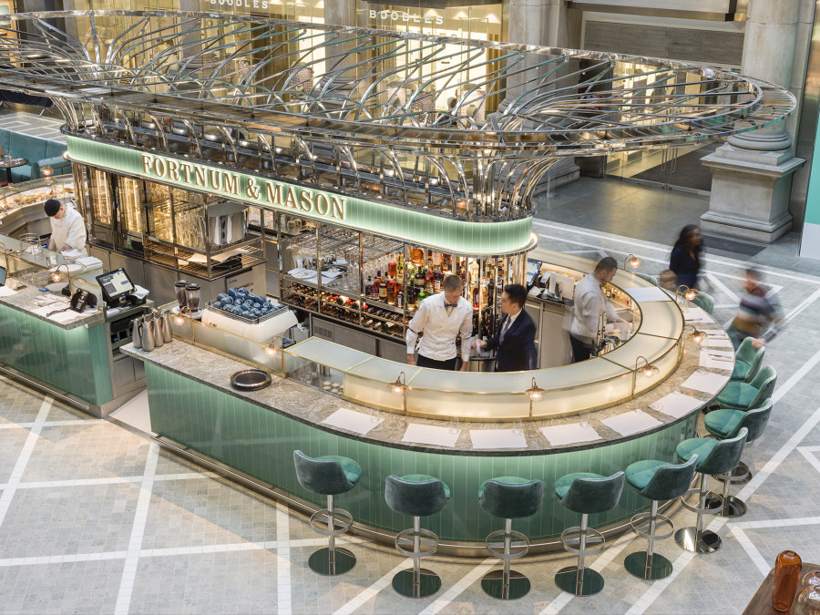 Fortnum & Mason: The Royal Exchange von Universal Design Studio | Restaurant-Interieurs