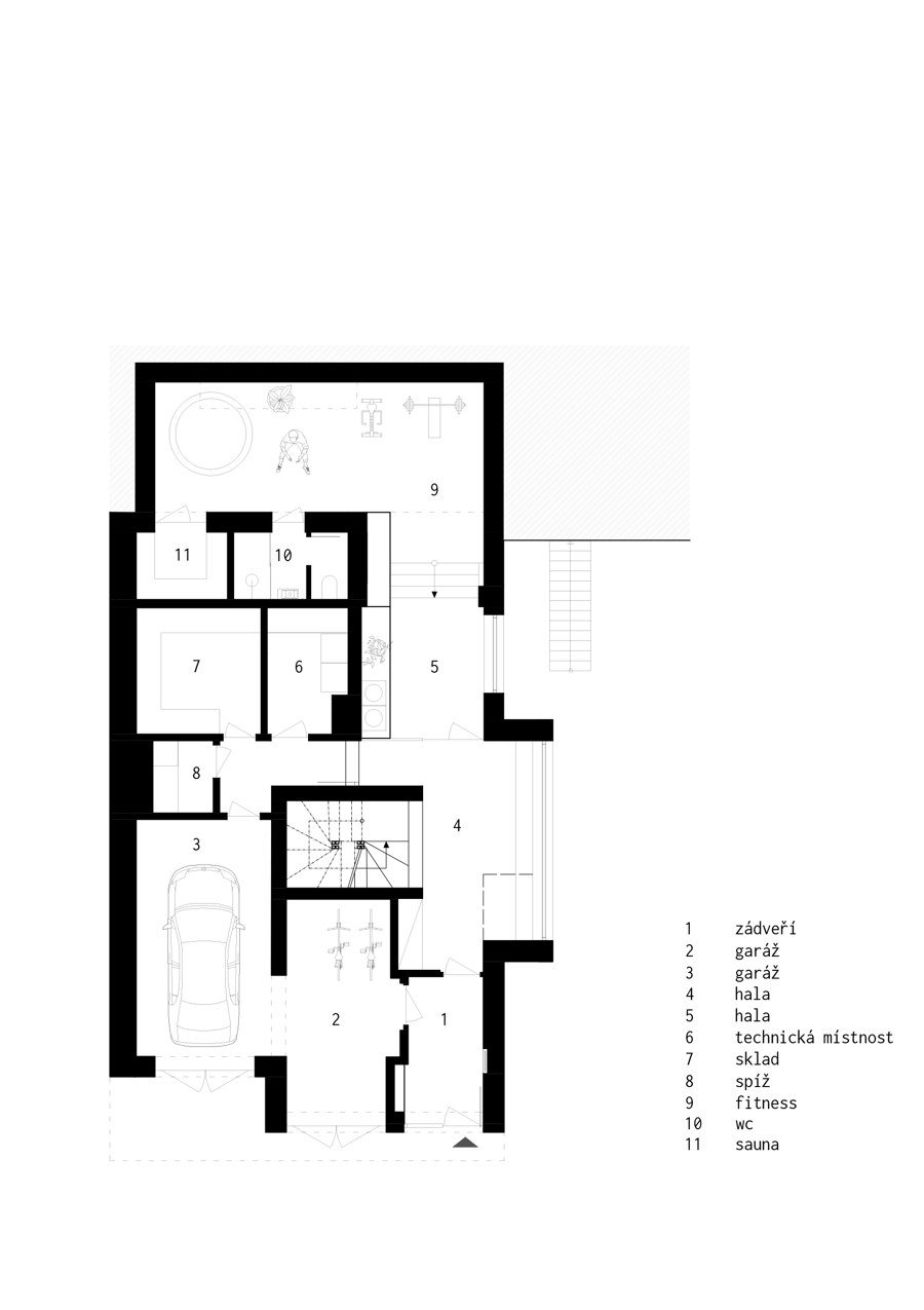 Cherry Tree House de SOA Architekti | Maisons de deux appartements