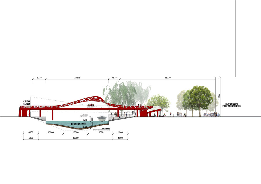 Minhang Riverfront Regeneration di Spark Architects | Parchi