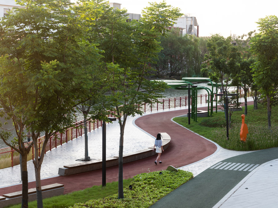 Minhang Riverfront Regeneration de Spark Architects | Parcs