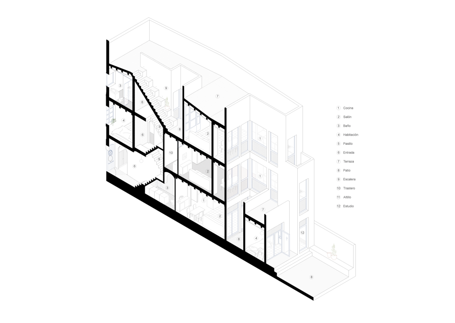 Alba House de m-i-r-a architecture | Espacios habitables