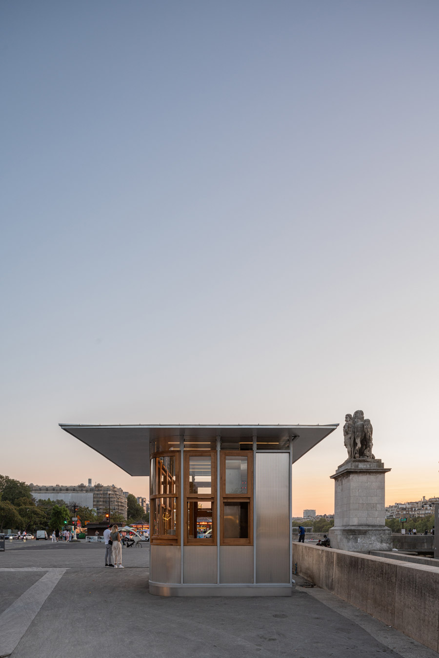 Kiosk Eiffel de Franklin Azzi Architecture | Edificios para exposiciones / ferias