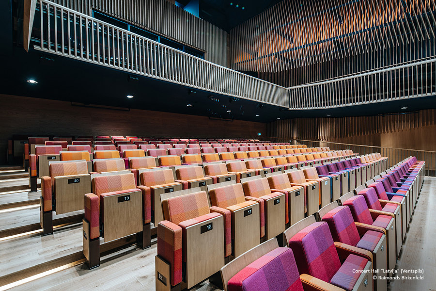 Music School and Concert Hall in Ventspils by FIGUERAS SEATING | Manufacturer references