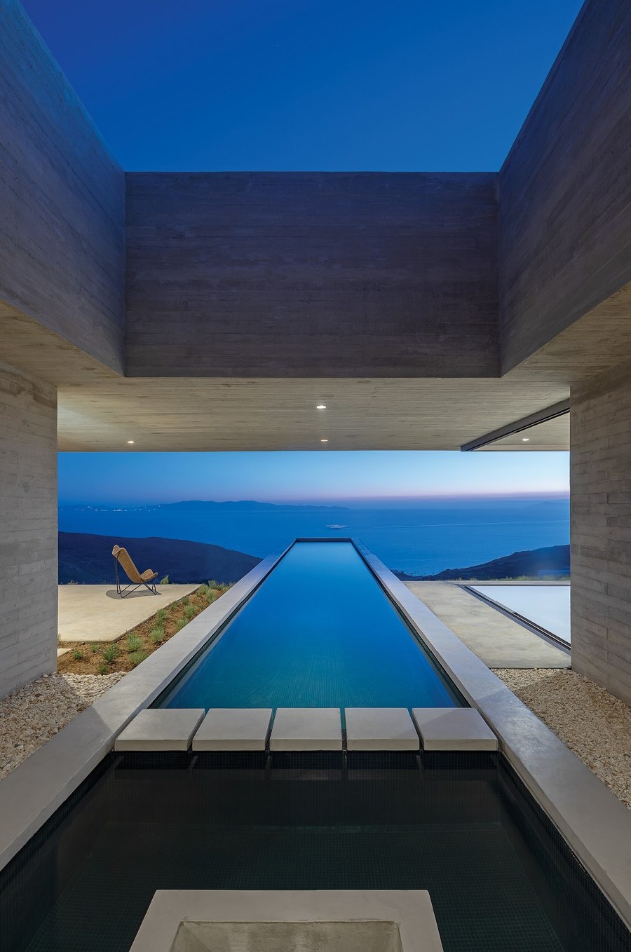 The Lap Pool House von Aristides Dallas Architects | Einfamilienhäuser