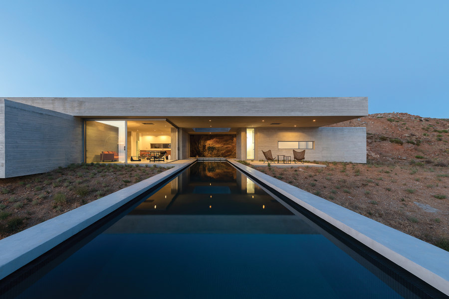 The Lap Pool House by Aristides Dallas Architects | Detached houses