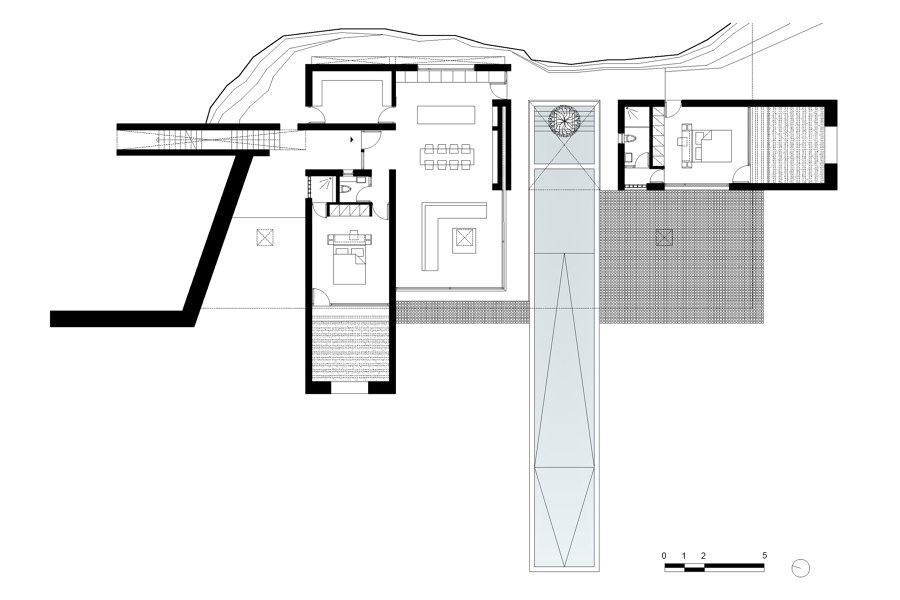 The Lap Pool House di Aristides Dallas Architects | Case unifamiliari