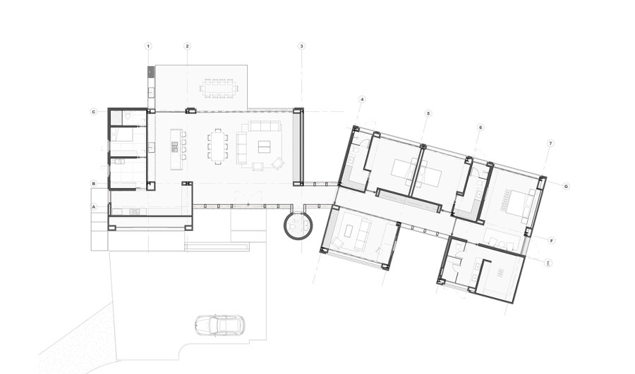 Bosqueazul House von ALH Taller de Arquitectura | Einfamilienhäuser