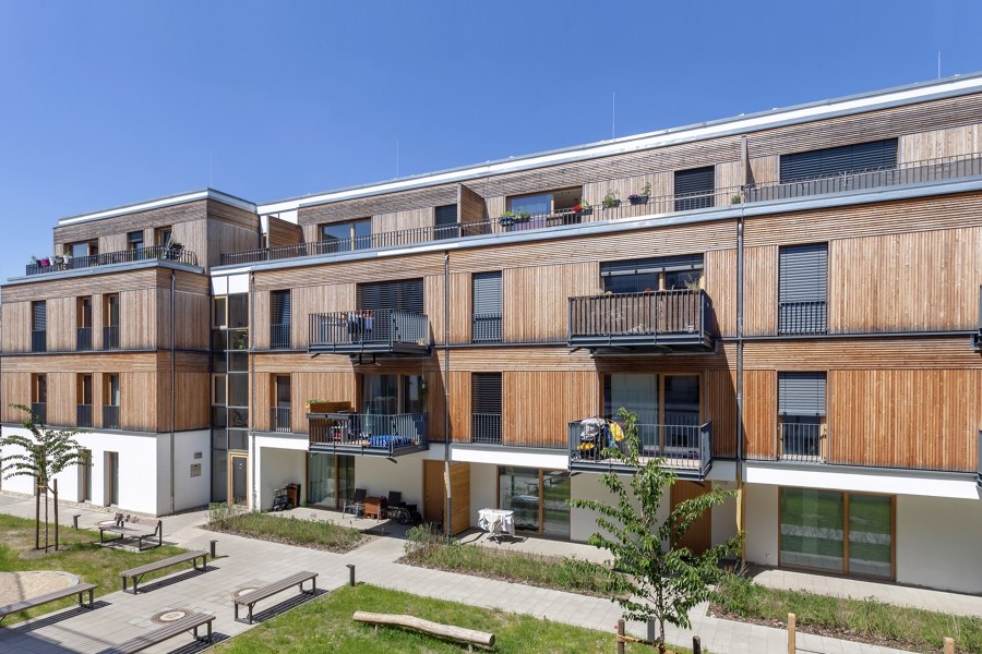 Climate positive - Living in Berlin von Peter Ruge Architekten | Mehrfamilienhäuser
