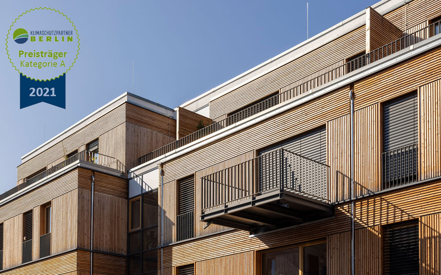 Climate positive - Living in Berlin von Peter Ruge Architekten | Mehrfamilienhäuser