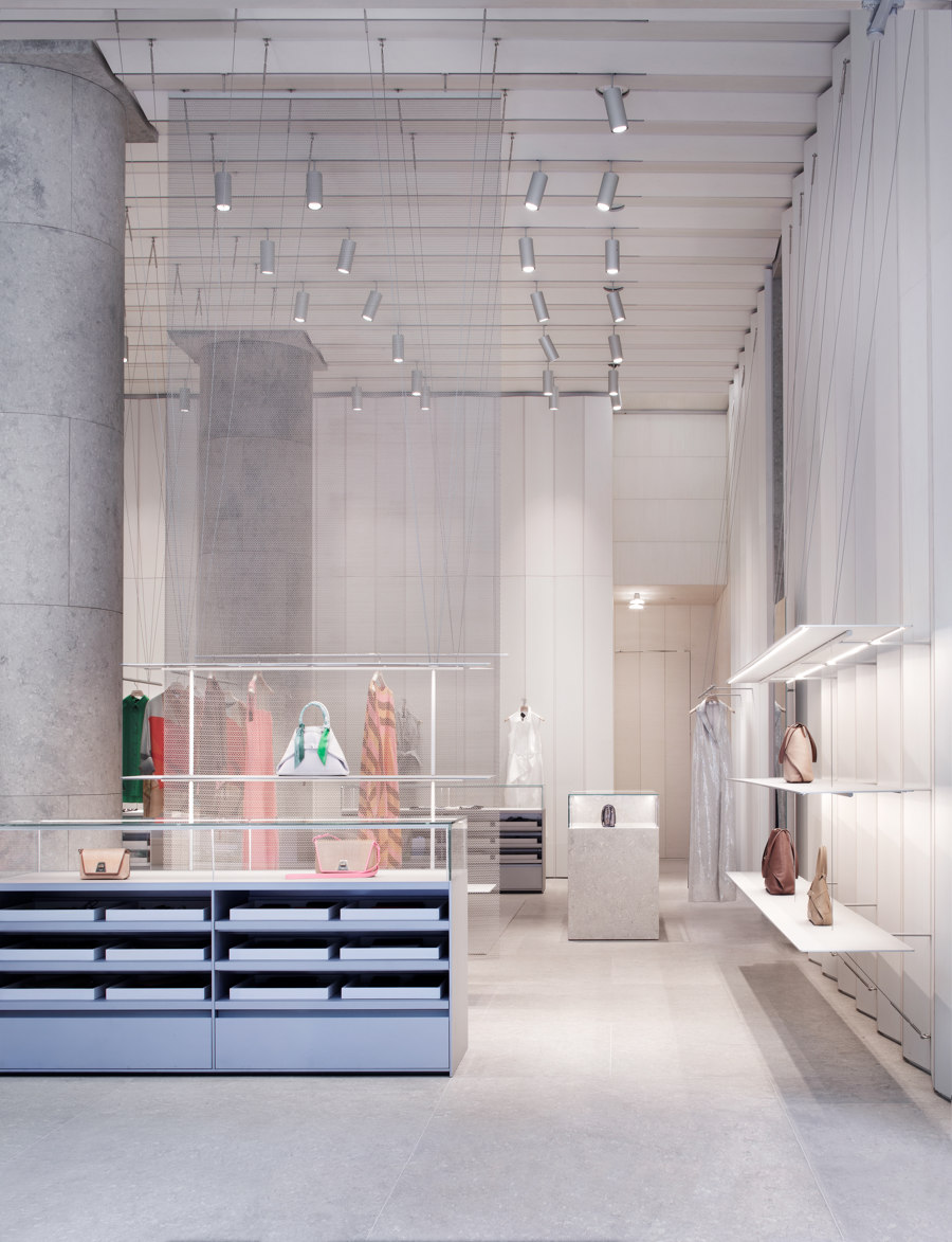 Akris de David Chipperfield Architects | Intérieurs de magasin