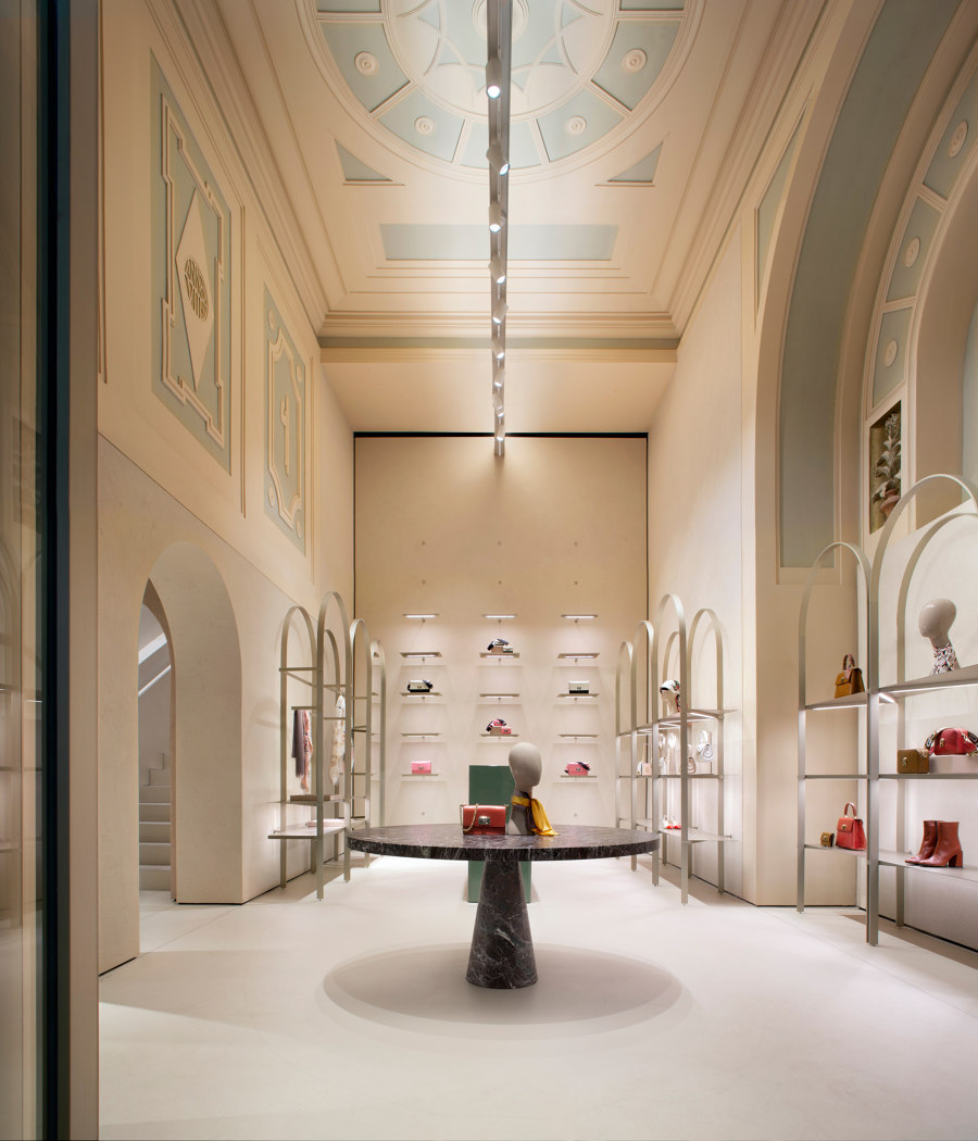 Furla Store Concept von David Chipperfield Architects | Shop-Interieurs