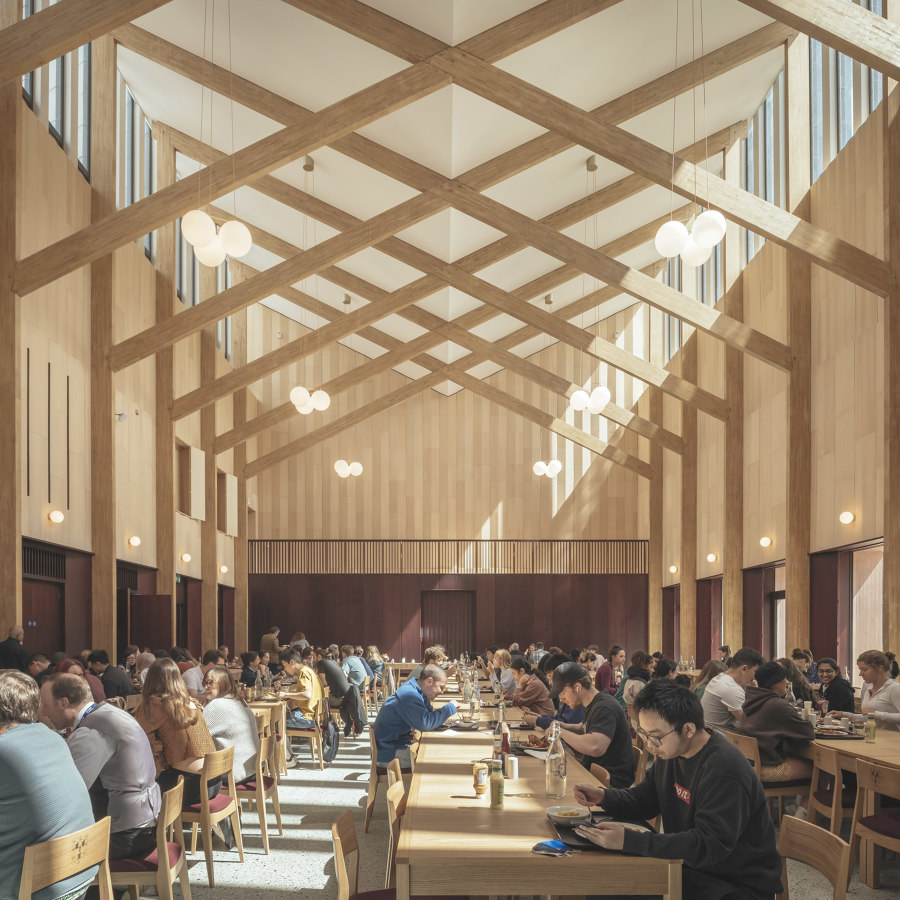 Homerton College Dining Hall by Feilden Fowles | Universities
