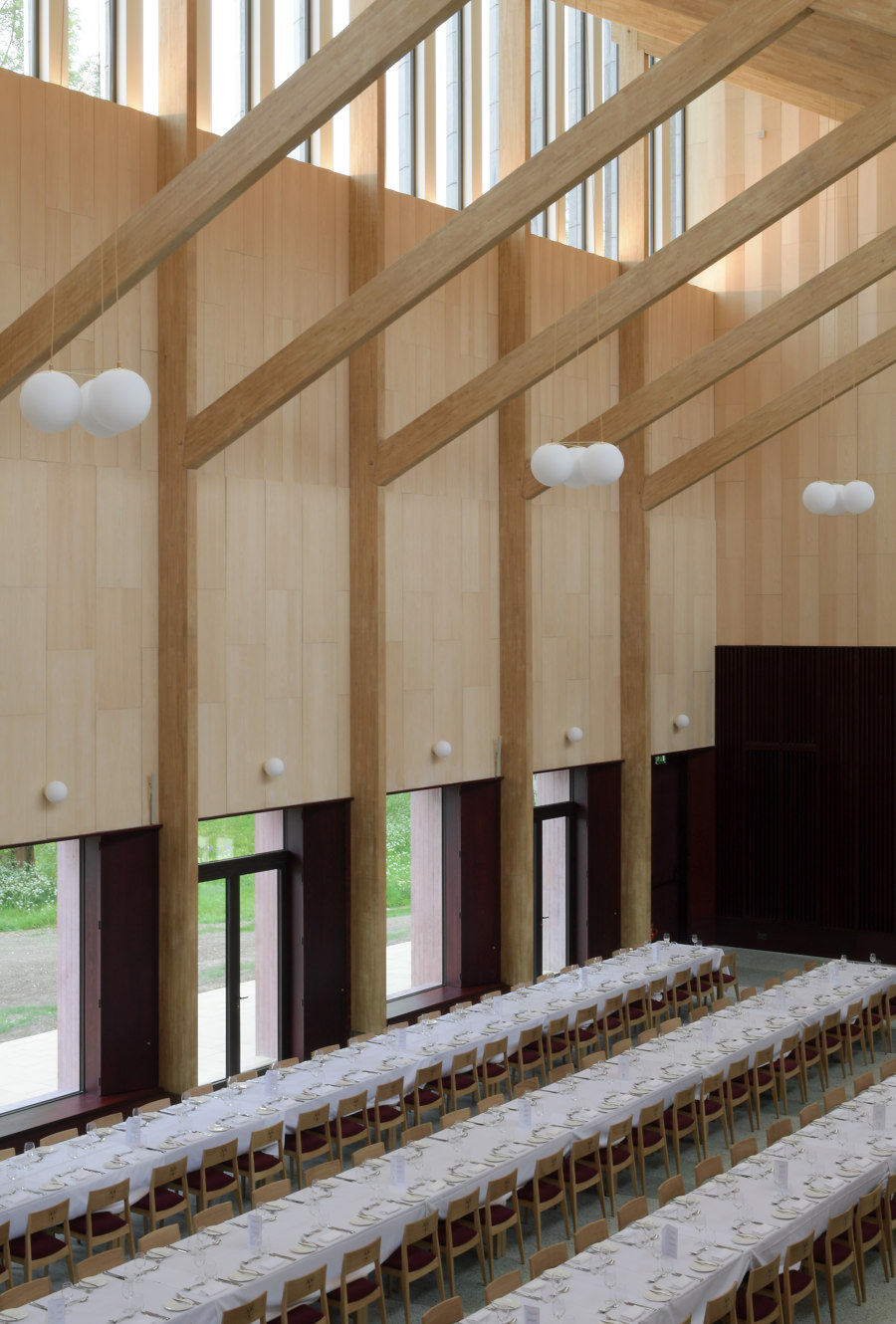 Homerton College Dining Hall by Feilden Fowles | Universities