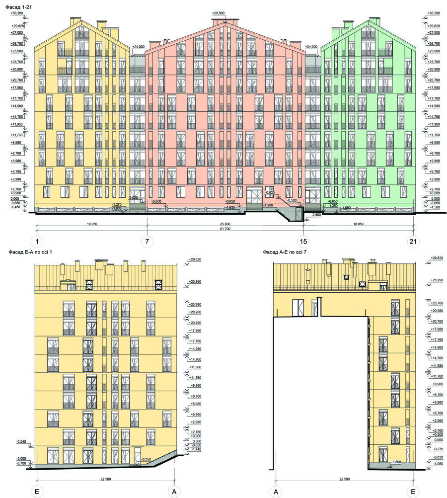 Comfort Town Housing by archimatika | Apartment blocks