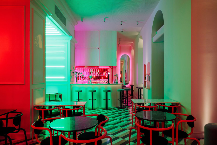 LULU Bar and Restaurant by DC . AD - Duarte Caldas Architecture . Design | Café interiors