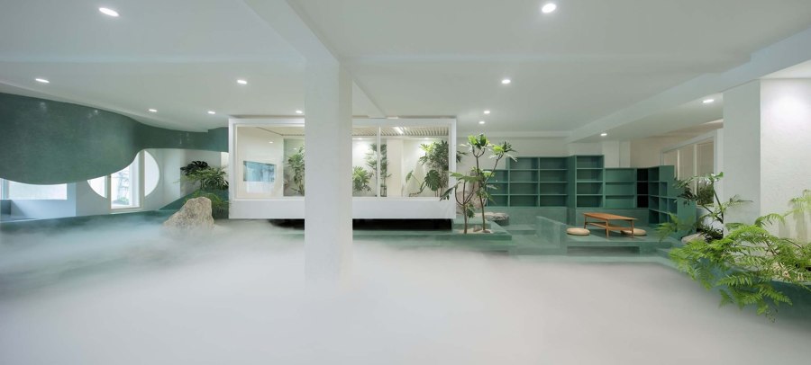 Green Cloud House by JIEJIE STUDIO | Shop interiors