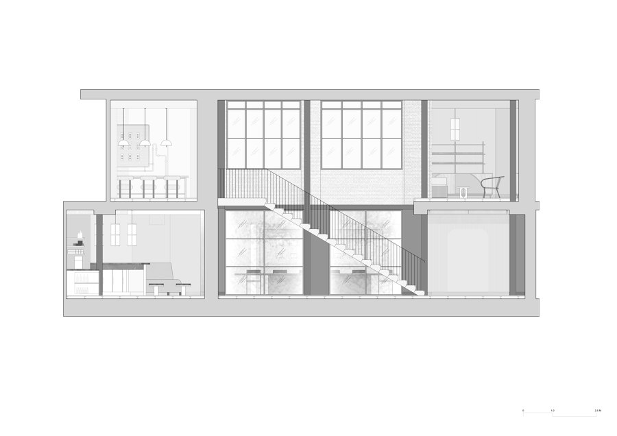 The Market Building Showroom de Holloway Li | Diseño de tiendas