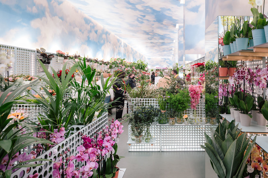 Mon Parnasse Flower Shop by Canobardin | Shop interiors