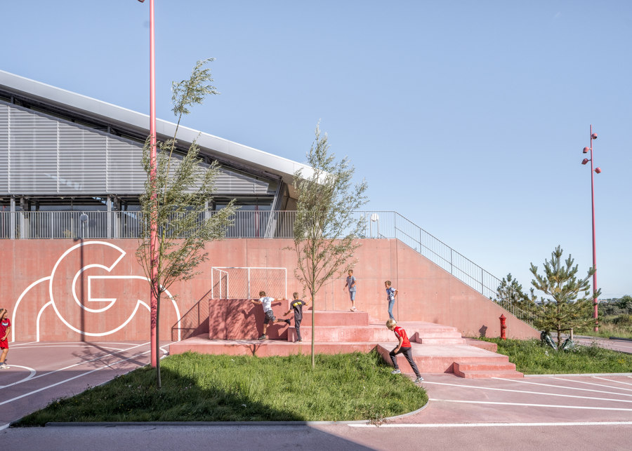 Gigantium Urban Space de JAJA Architects | Terrains de sport