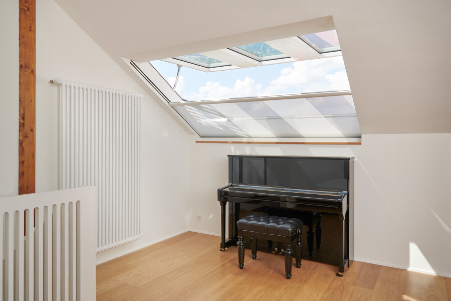 Dachfenster s: 211E – Entwicklung 3teilige Lösung in einem Fensterflügel | Riferimenti di produttori | s: stebler