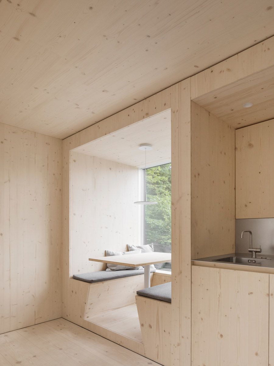 Tiny Holiday Homes: KLEINE BLEIBE | Manufacturer references | HIRAM Habitat