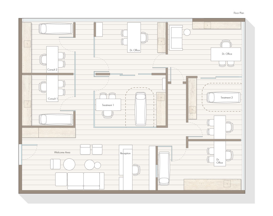 Natura Clinic de Shira Lavi BD | Cabinets