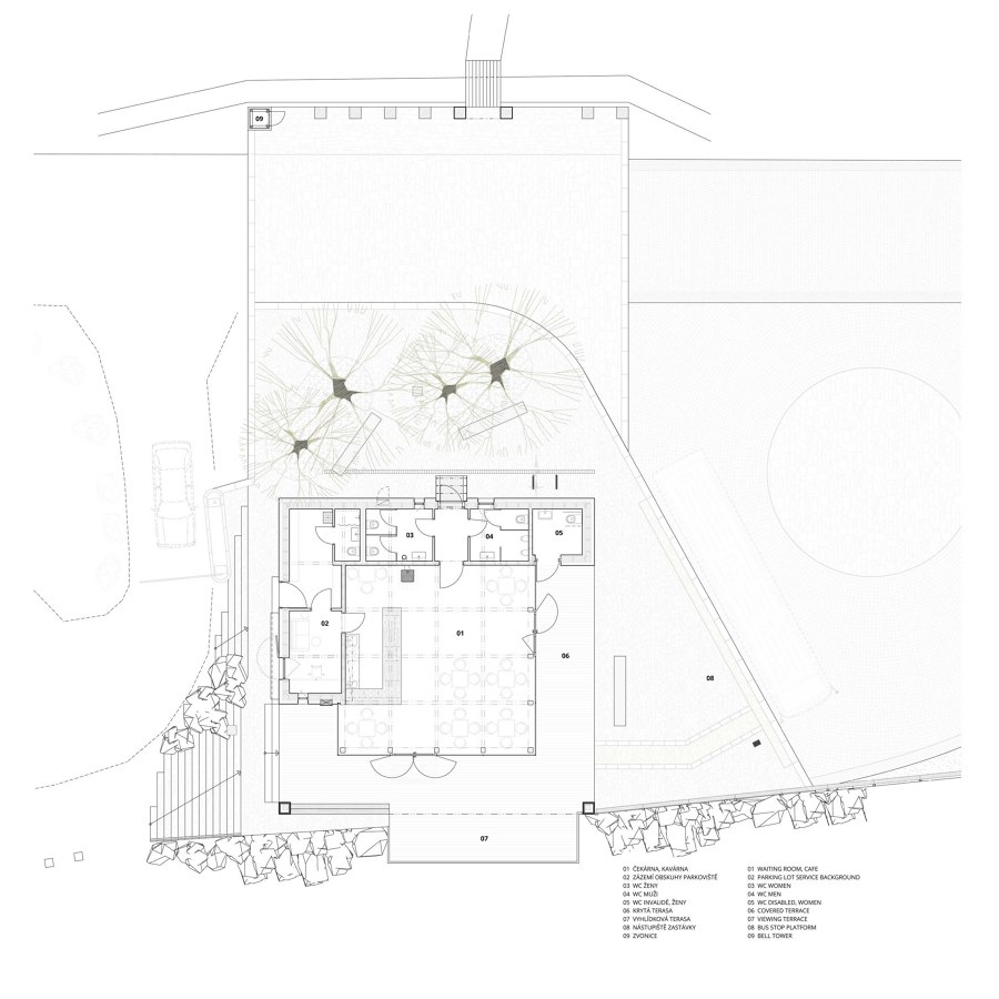 Pustevny Gateway von Henkai architects | Infrastrukturbauten