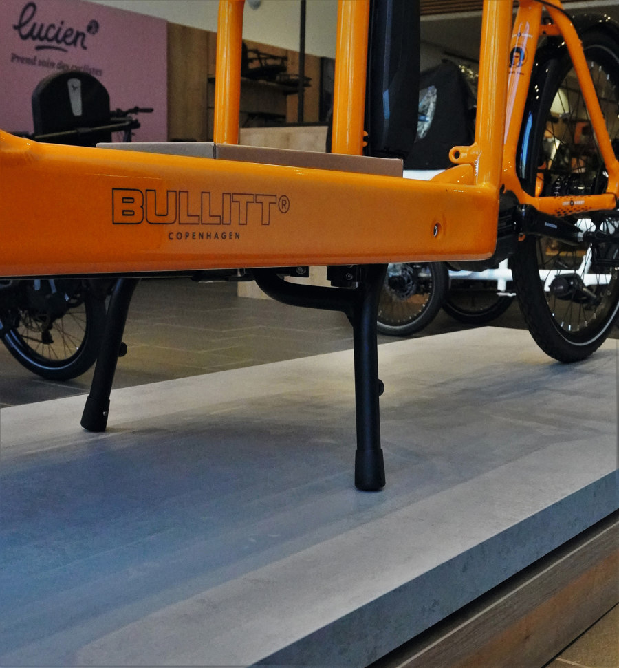 Lucien Bikestore de EGGER | Diseño de tiendas