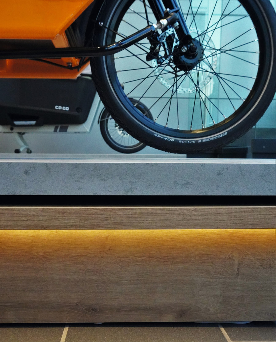 Lucien Bikestore by EGGER | Shop interiors