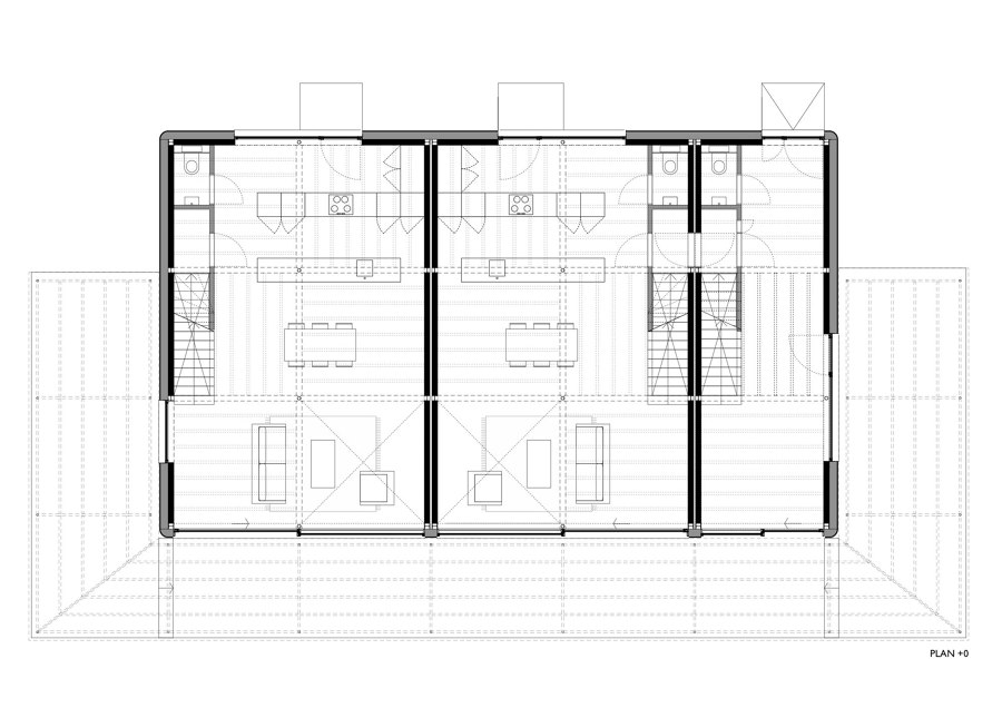 House + Workshop di studio MOTO | Case unifamiliari