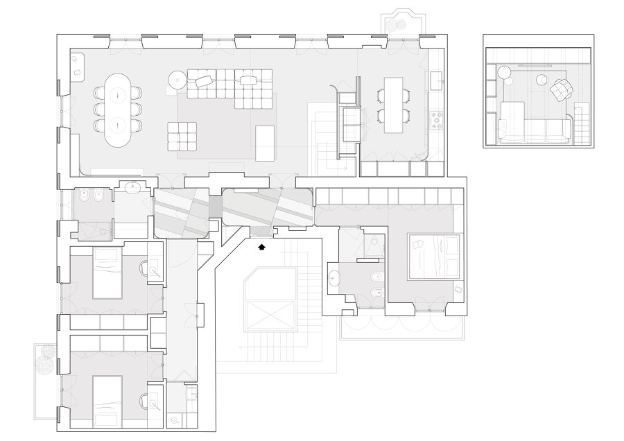 OrigaMI Apartment di A I M | Locali abitativi