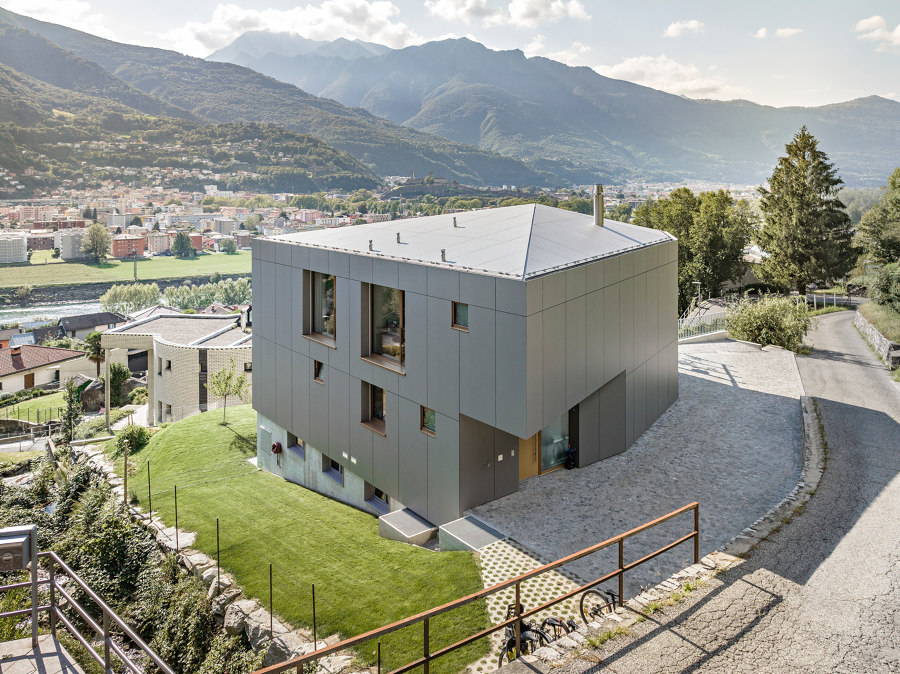 Malingamba | Bellinzona Carasso, Schweiz | Casas Unifamiliares | Swisspearl Schweiz AG