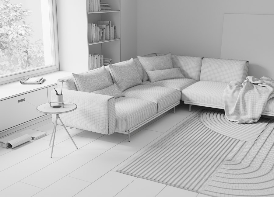 3D Interior Visualization Furniture, Home & Living (CGI) di Danthree Studio | Riferimenti di produttori