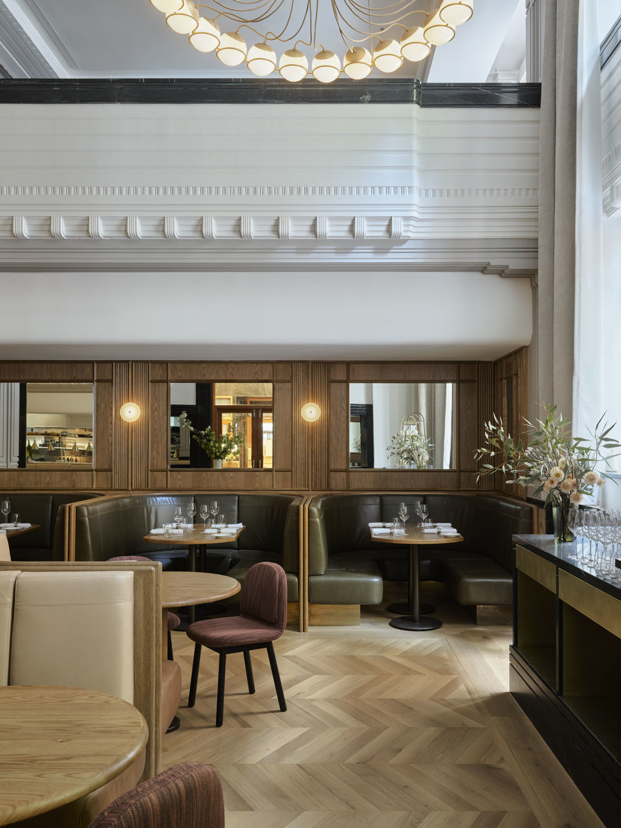 The Charles Grand Brasserie  and Bar de Cox Architecture | Intérieurs de bar