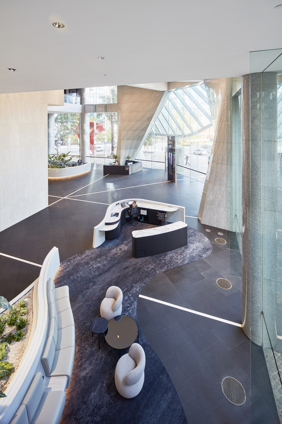 QV1 Lobby by Plus Architecture | Hotel interiors