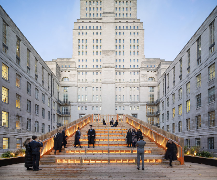 Stepped Pavilion by BDP architects | Temporary structures