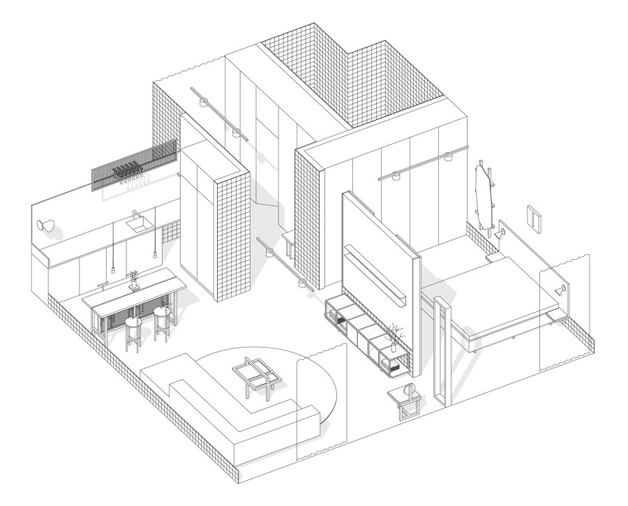 18th Apartment de wiercinski-studio | Espacios habitables