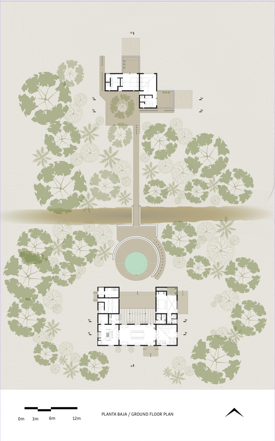 Galopina Wild House di TACO Taller de Arquitectura Contextual | Case unifamiliari