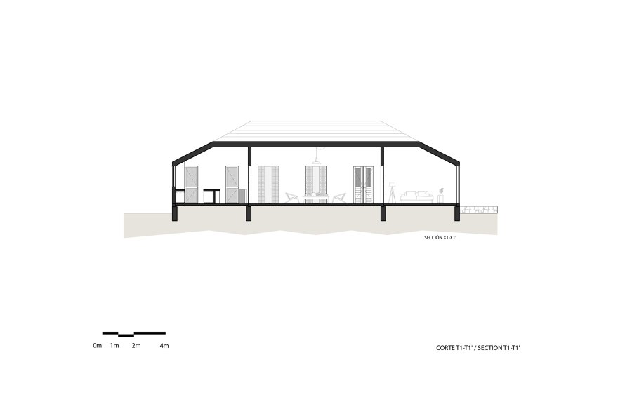 Galopina Wild House de TACO Taller de Arquitectura Contextual | Maisons particulières