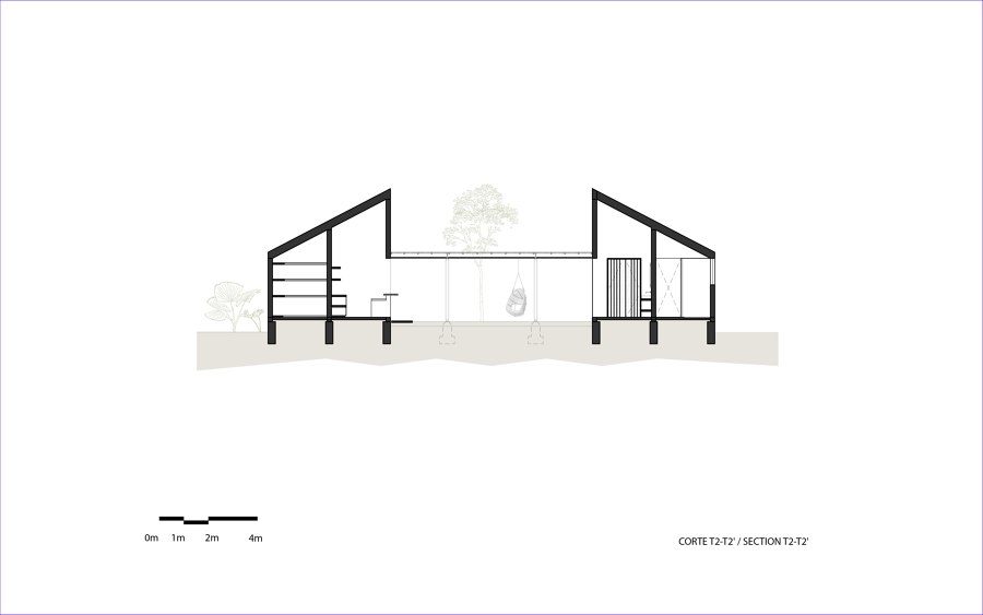 Galopina Wild House von TACO Taller de Arquitectura Contextual | Einfamilienhäuser