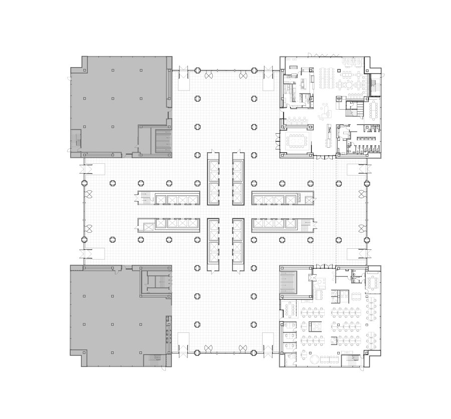 Sid Lee Biosquare von Sid Lee Architecture | Büroräume