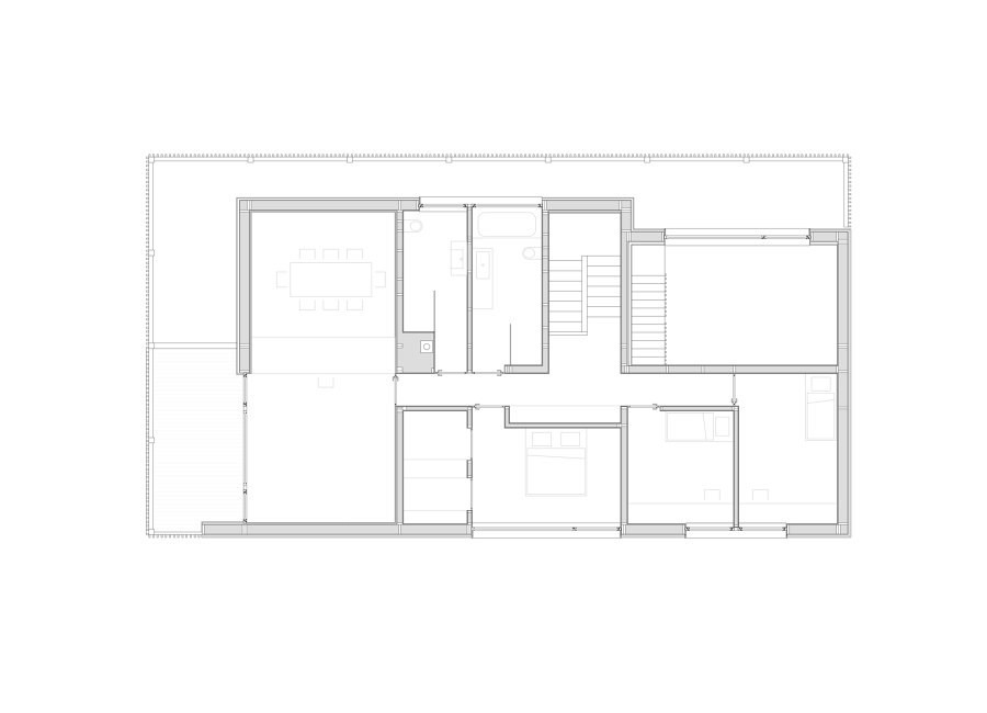 Multi-Generational House with a View de MWArchitekten | Casas Unifamiliares
