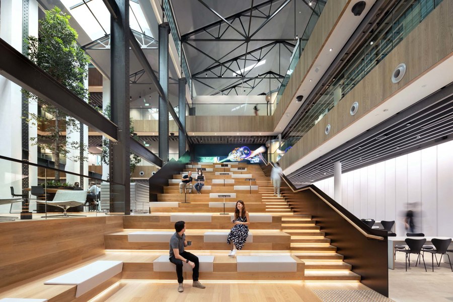 Dyson Global HQ de M Moser Associates | Edificio de Oficinas