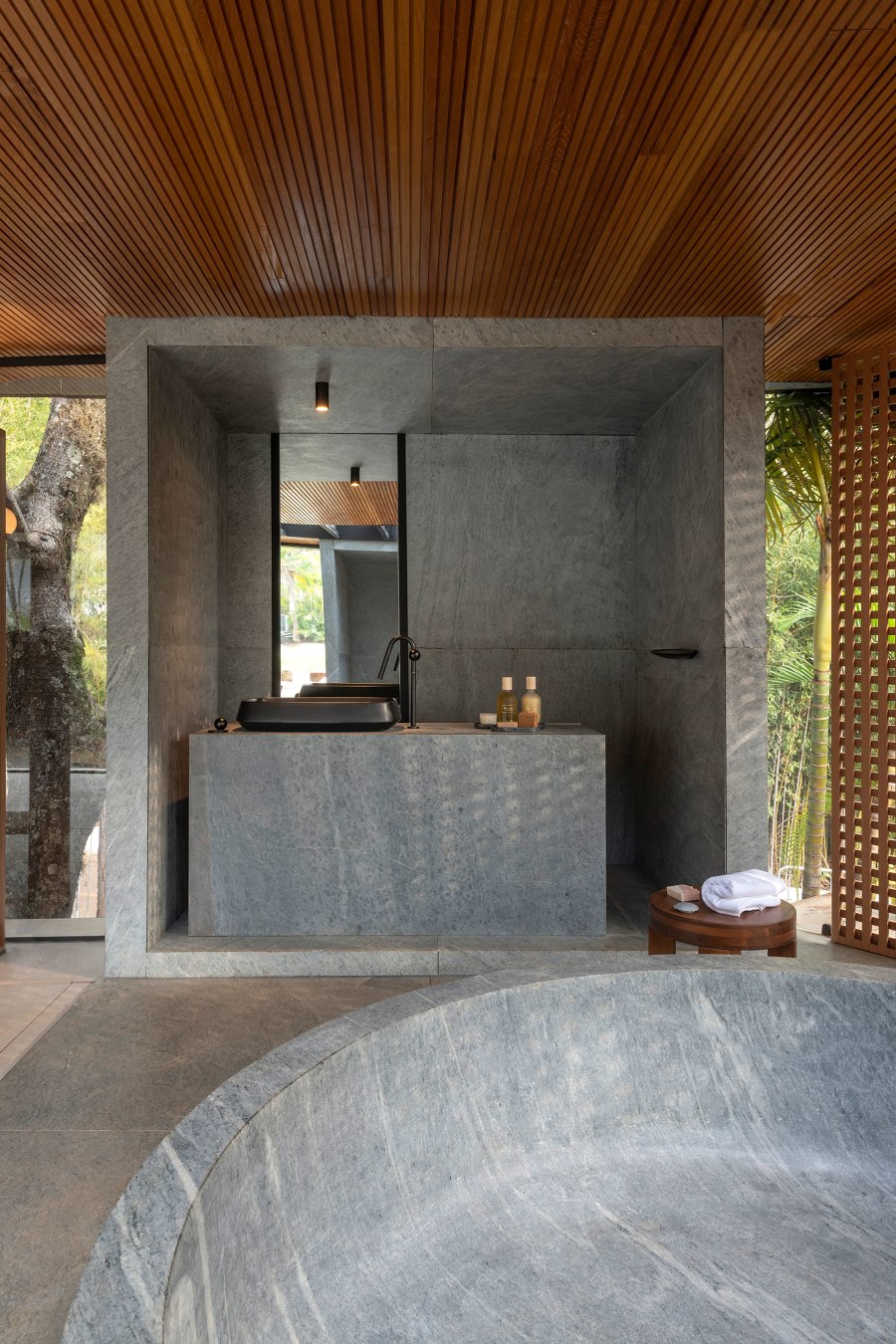 Bateia Bungalow Bathroom de Studio126 Arquitetura | Maisons particulières
