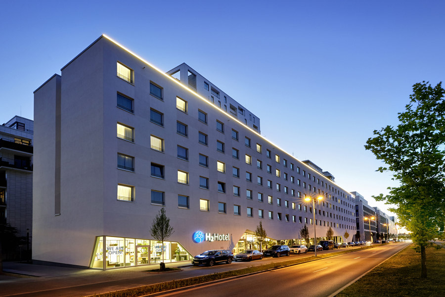 H2 Hotel in Düsseldorf de TECE | Referencias de fabricantes